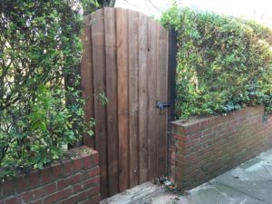 A nice handyman job here. This is  a bespoke gate I made recently for a client
